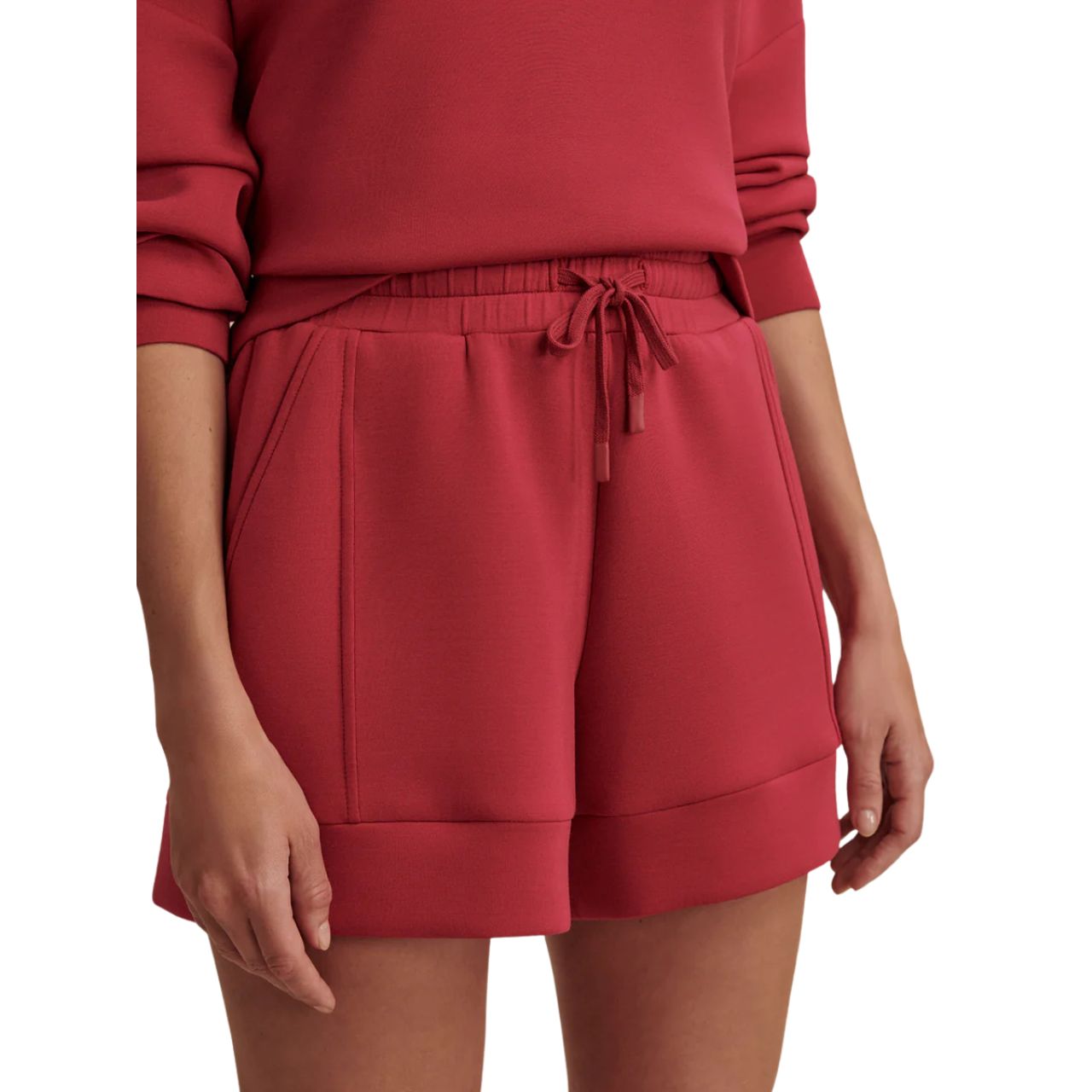 Atrium Raspberry High Rise Shorts 4.5