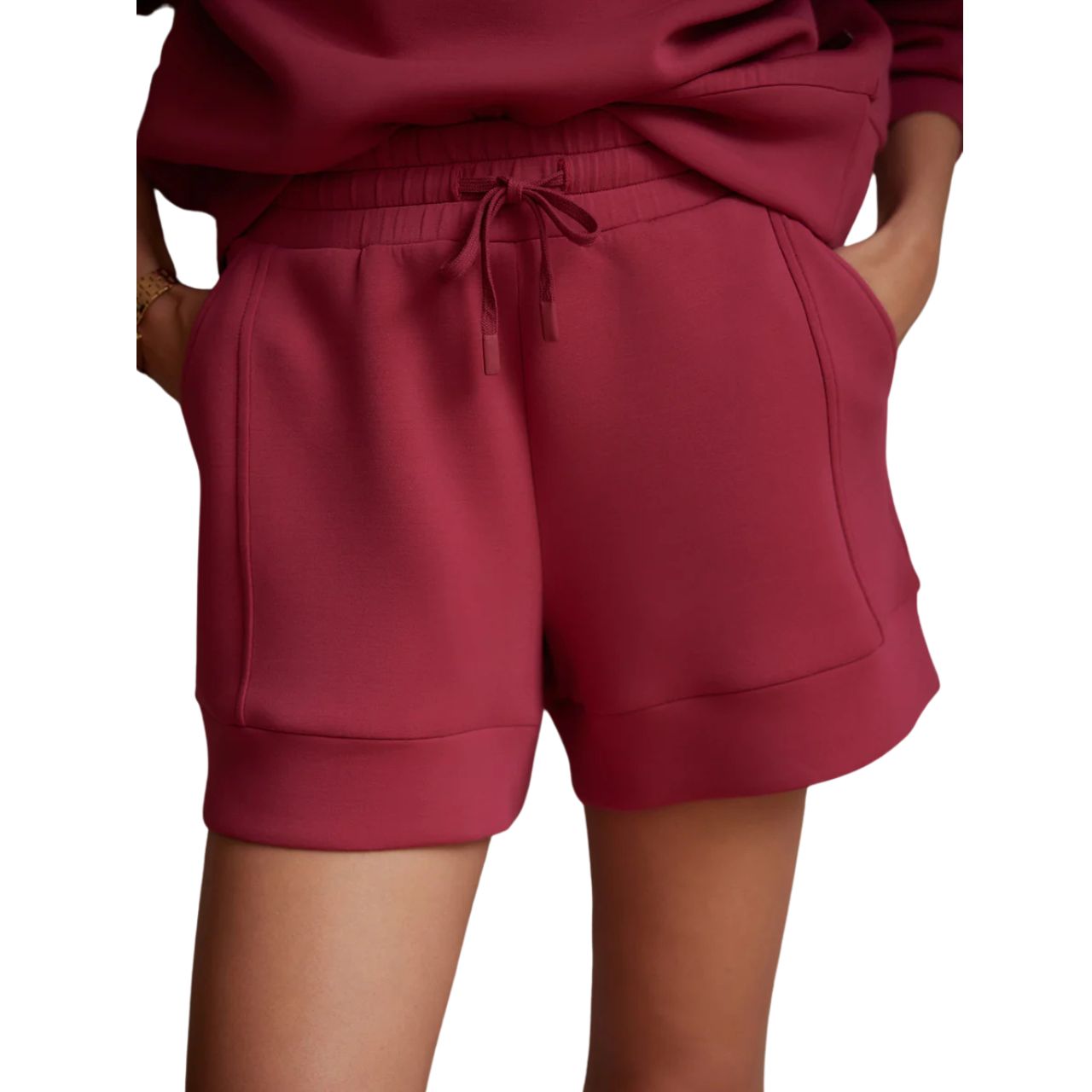 Atrium Raspberry High Rise Shorts 4.5