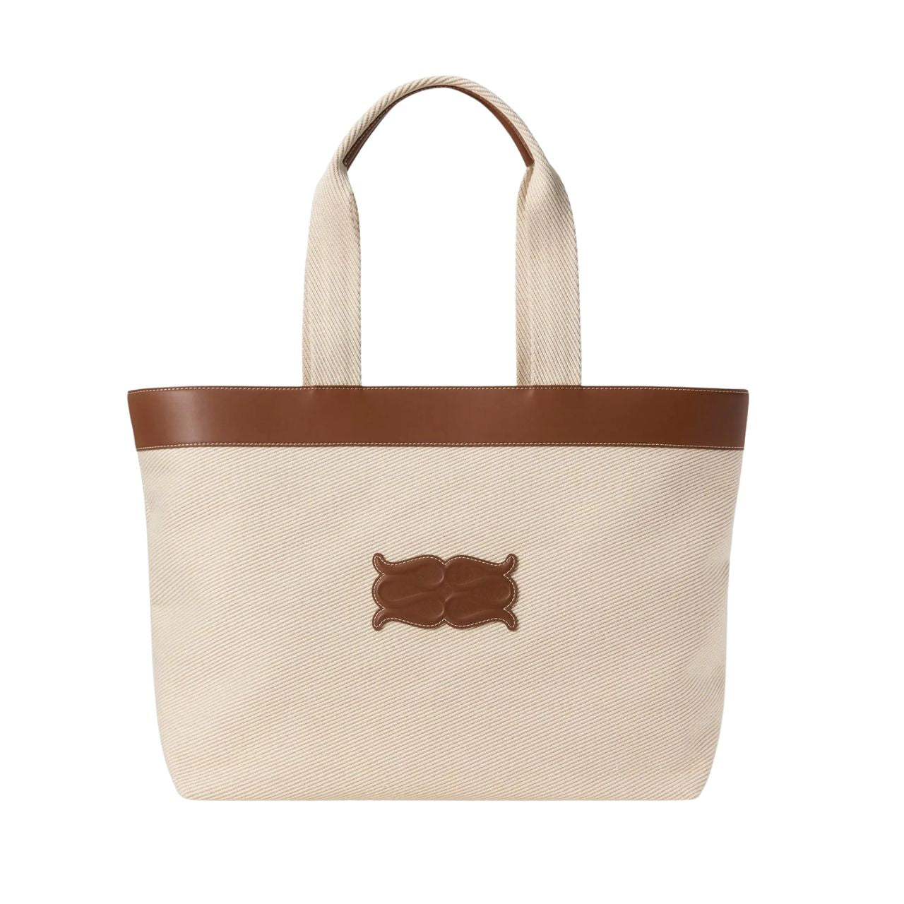 Monogram Grand Canvas Tote Taupe