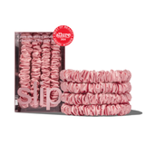 Skinny Scrunchies Set Of 4 Rose