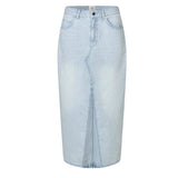 Fira Skirt Light Blue Denim Second Female