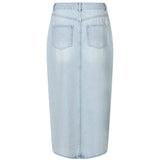 Fira Skirt Light Blue Denim Second Female