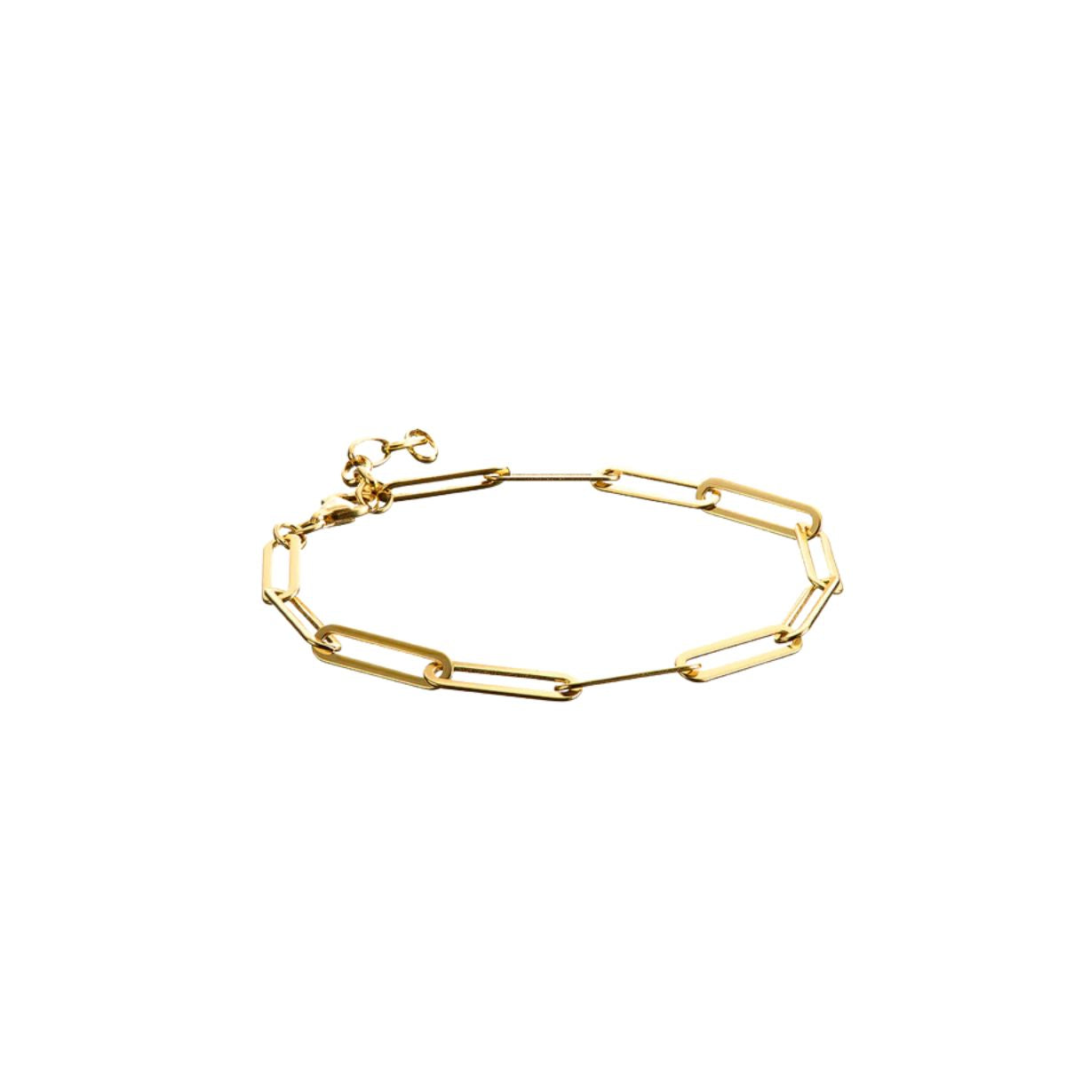 Slim Link Bracelet Gold