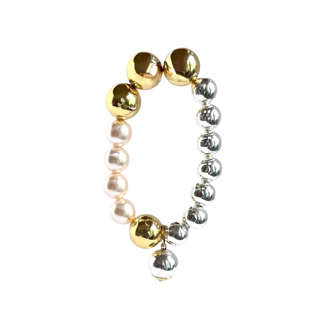 Snow Drop Blush Gold Bracelet