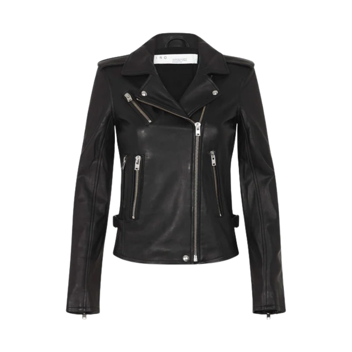 Newhan Black Leather Jacket