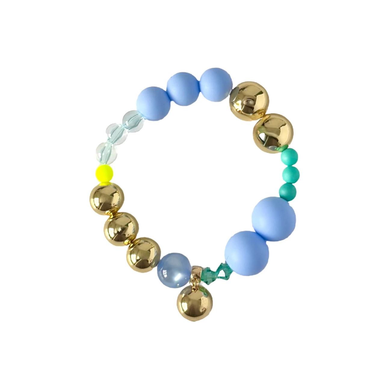 Kitty Kiss Blue Crystal Bracelet