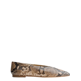Moa Pointed Toe Flats Hazelnut