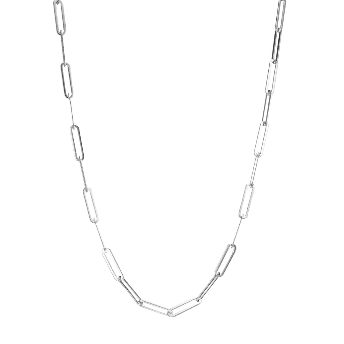 Slim Link Chain Silver