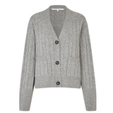 Alphine Knit Cardigan Grey