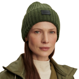 Elva Chunky Rib Beanie Olive