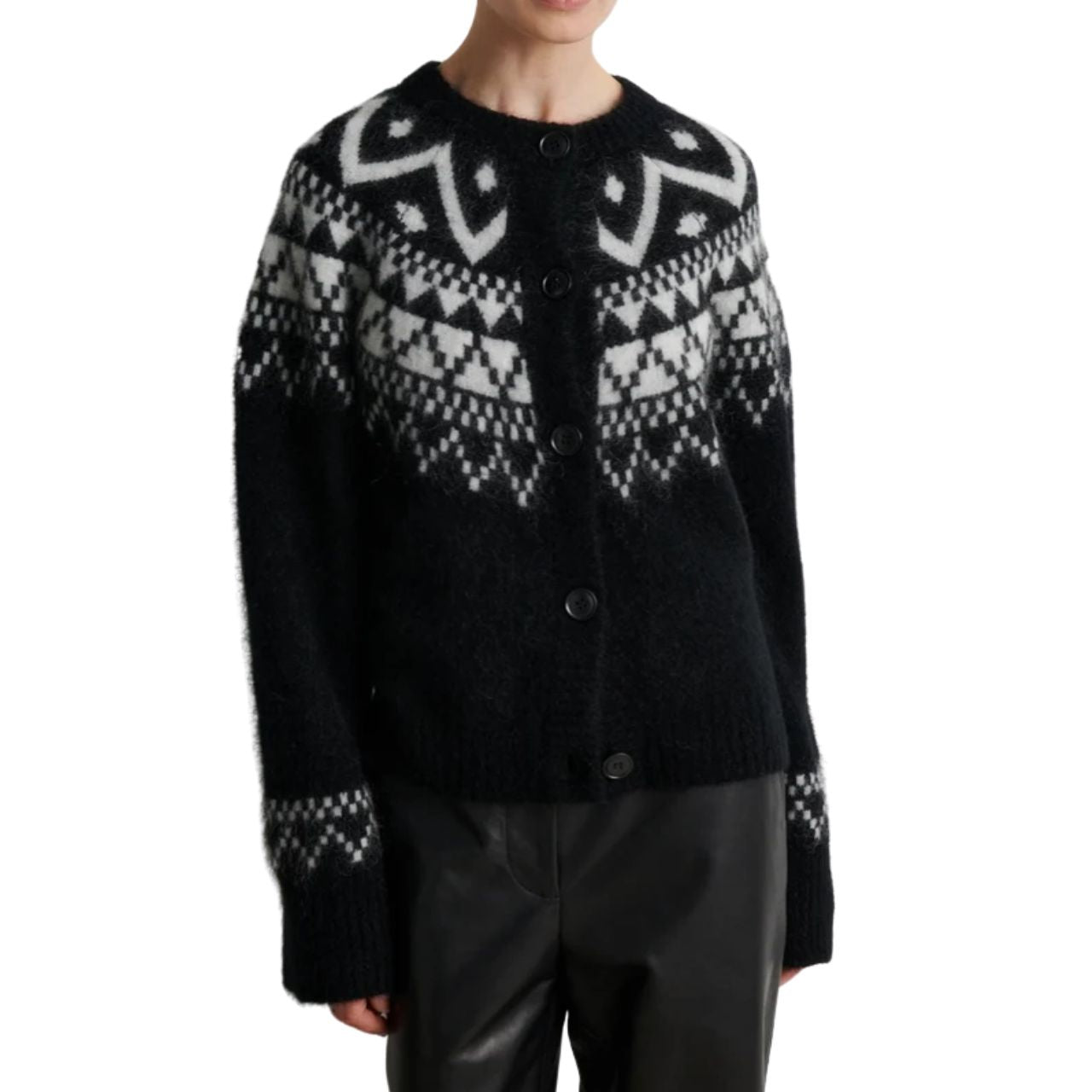 Kalia Knit Cardigan Black