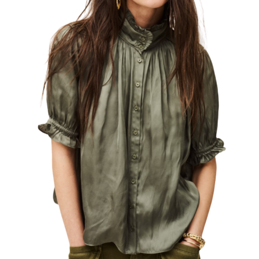 Camila SS Shirt Kaki