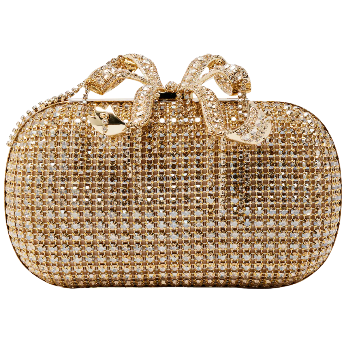 Gold Chainmail Clutch Bag