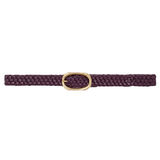 Signature Link Braided Belt Fig