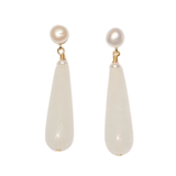 Quartz Drop Earring