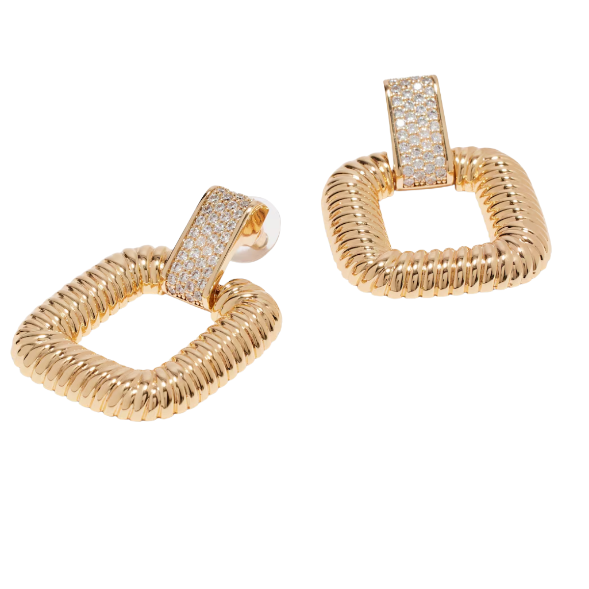Gold Knocker Earrings
