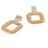 Gold Knocker Earrings