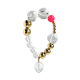 Baby Bell Neon Strawberry Bracelet