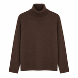 T-Neck Jumper Choco Mousse