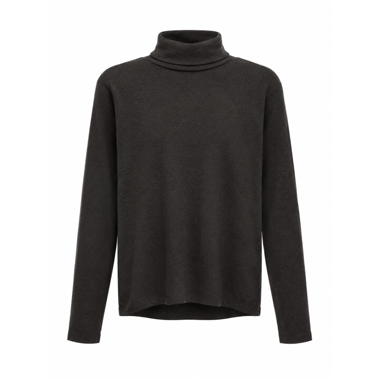 T-Neck LS Tee Black