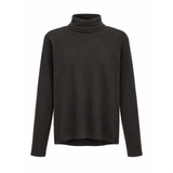 T-Neck LS Tee Black