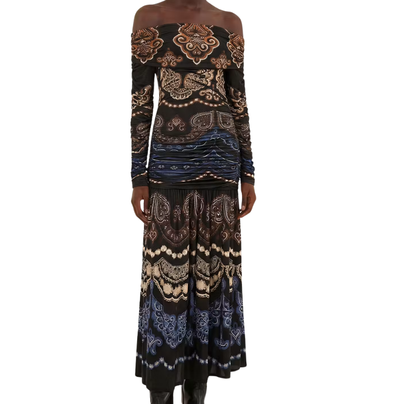 Nicole Maxi Dress Black