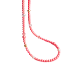 Sherbet Drop Pink Necklace