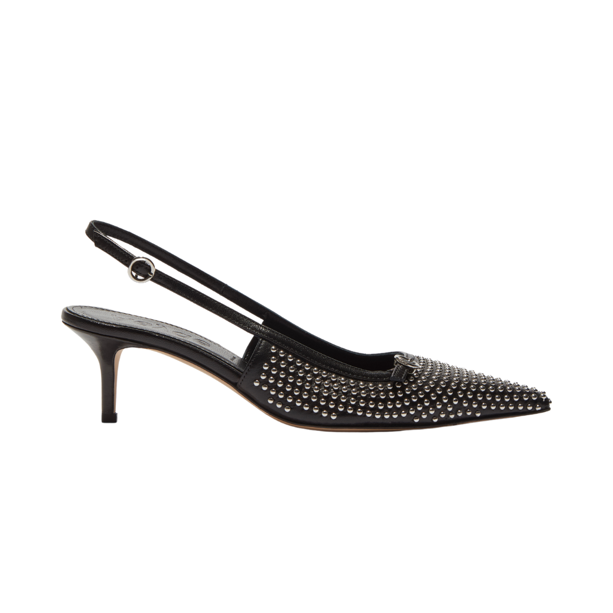 Saba Mini  Stud Pumps Black