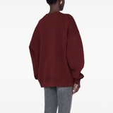 Miles Sweatshirt Chenille Cabernet
