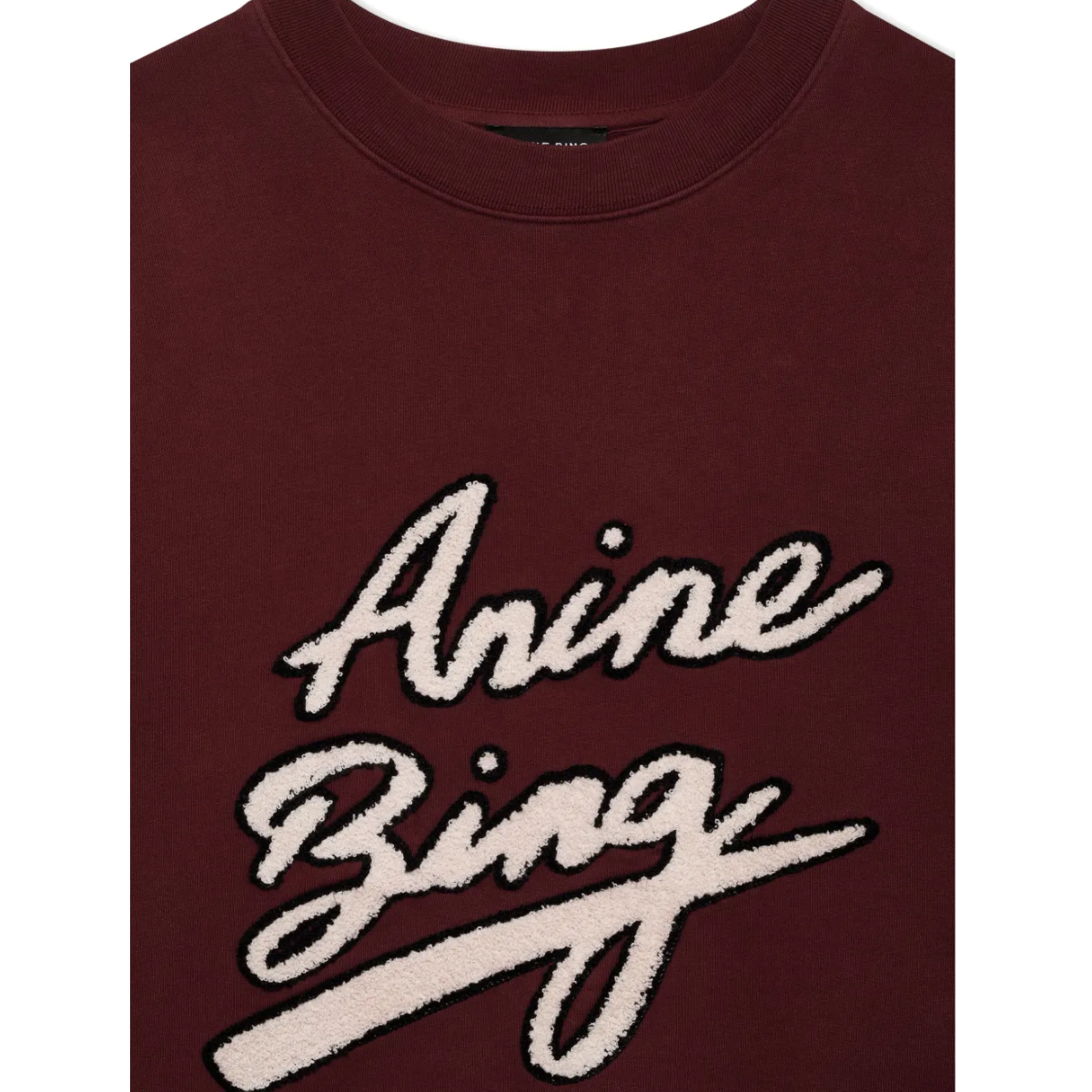 Miles Sweatshirt Chenille Cabernet