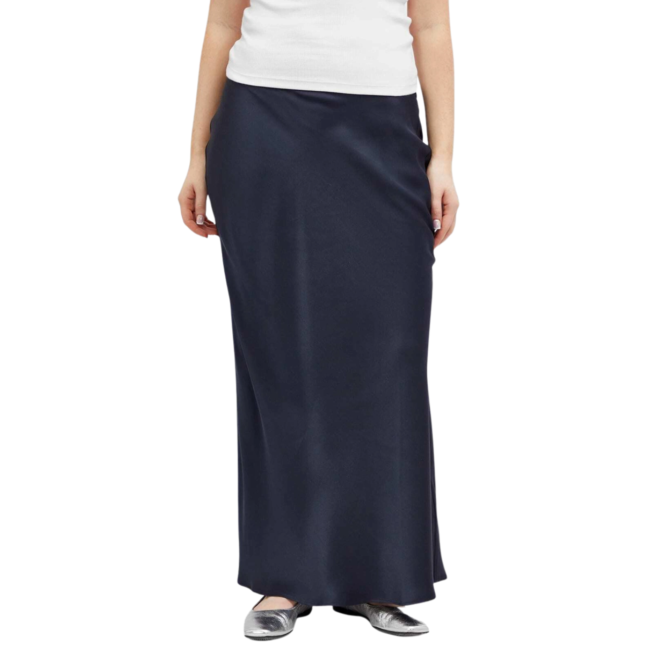 Bar Maxi Skirt Navy