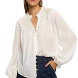 Lenny Blouse White