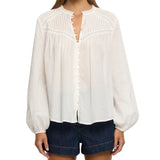 Lenny Blouse White