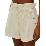 Off White Wavy Pockets Shorts