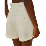 Off White Wavy Pockets Shorts