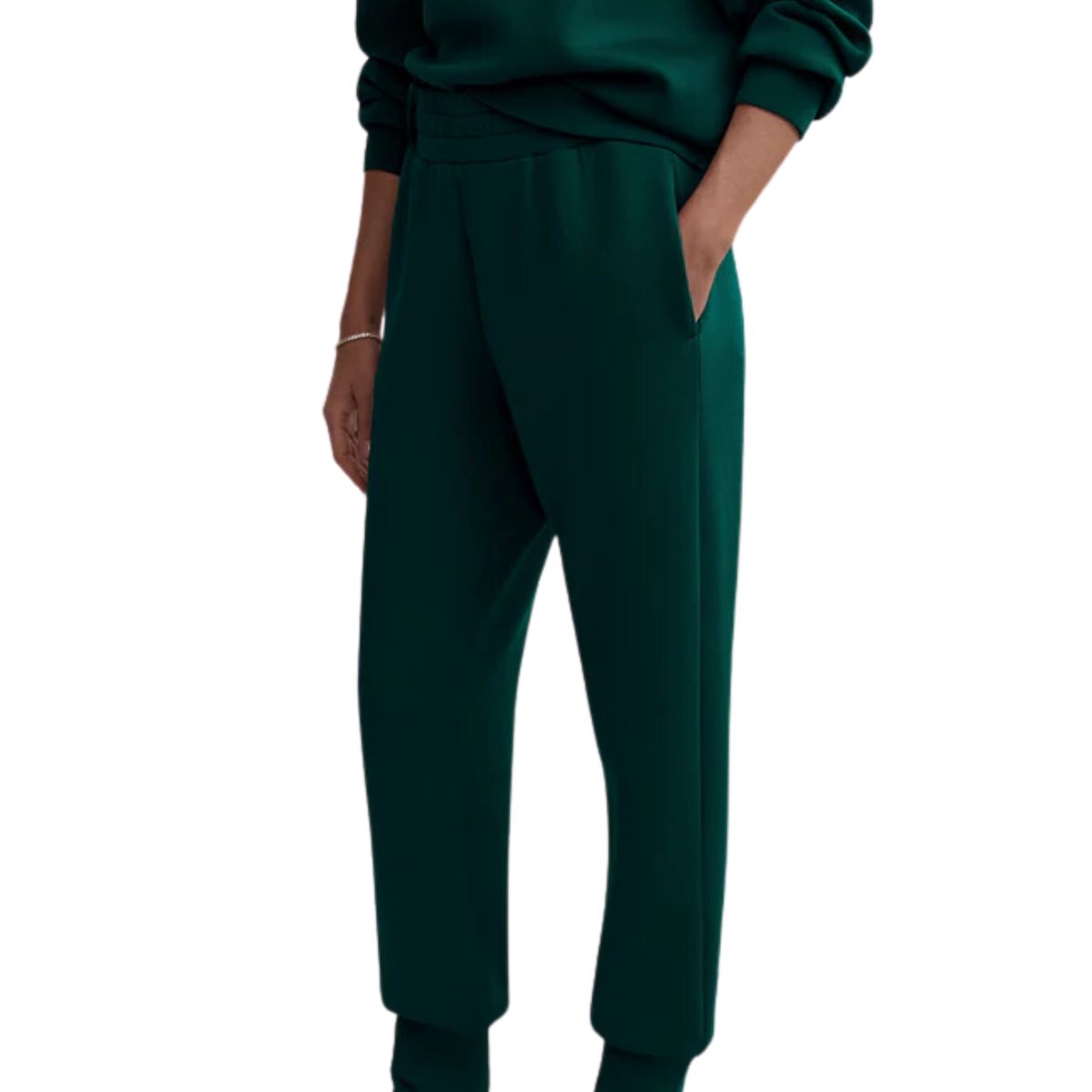 Slim cuff Pant Forest