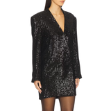Veneda Dress Black Sequin
