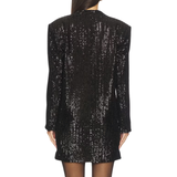 Veneda Dress Black Sequin