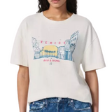 Venice Boyfriend Tee Chalk