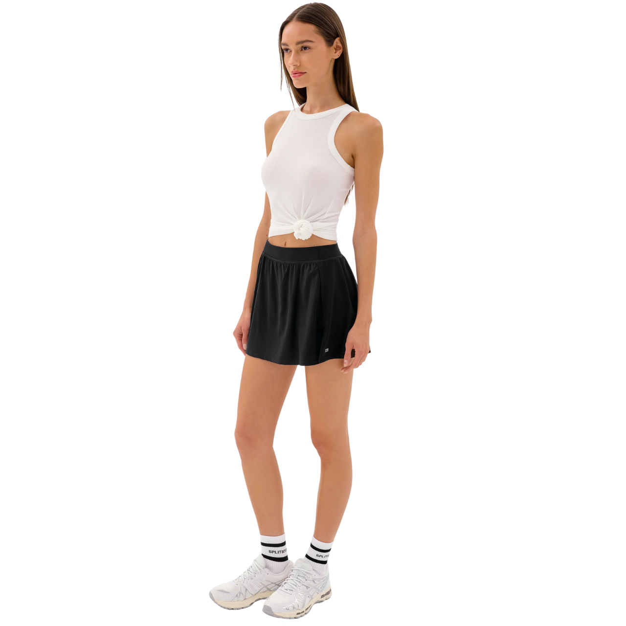 Venus High Waist Rigor Skort Black