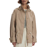 Rema Rain Jacket- Light Taupe