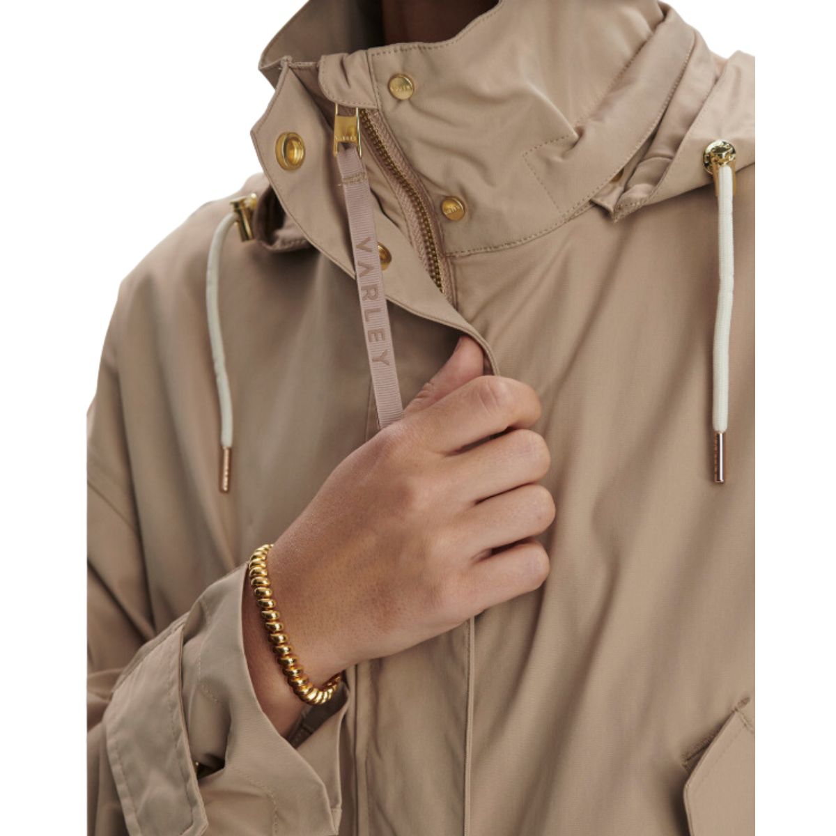 Rema Rain Jacket- Light Taupe