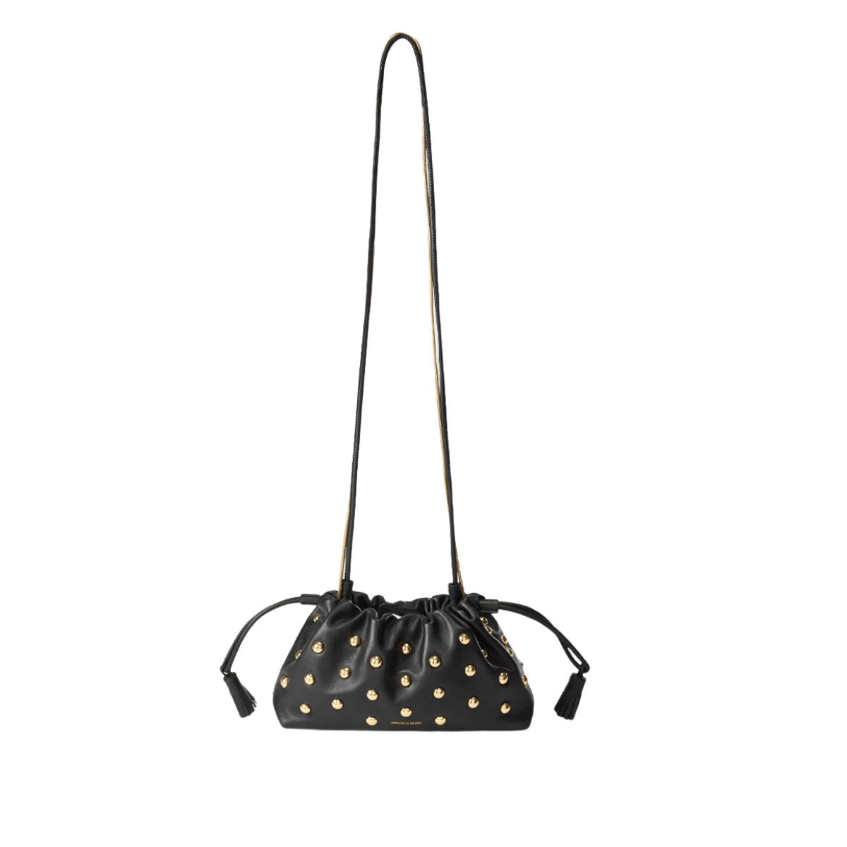 Small Studded Bag Blk Gold