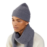 Wool Scarf Slate Grey