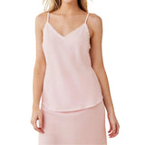 Frayed Cami Petal Pink