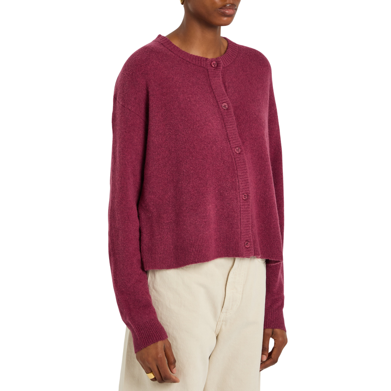 Damsville Cardigan Raisin