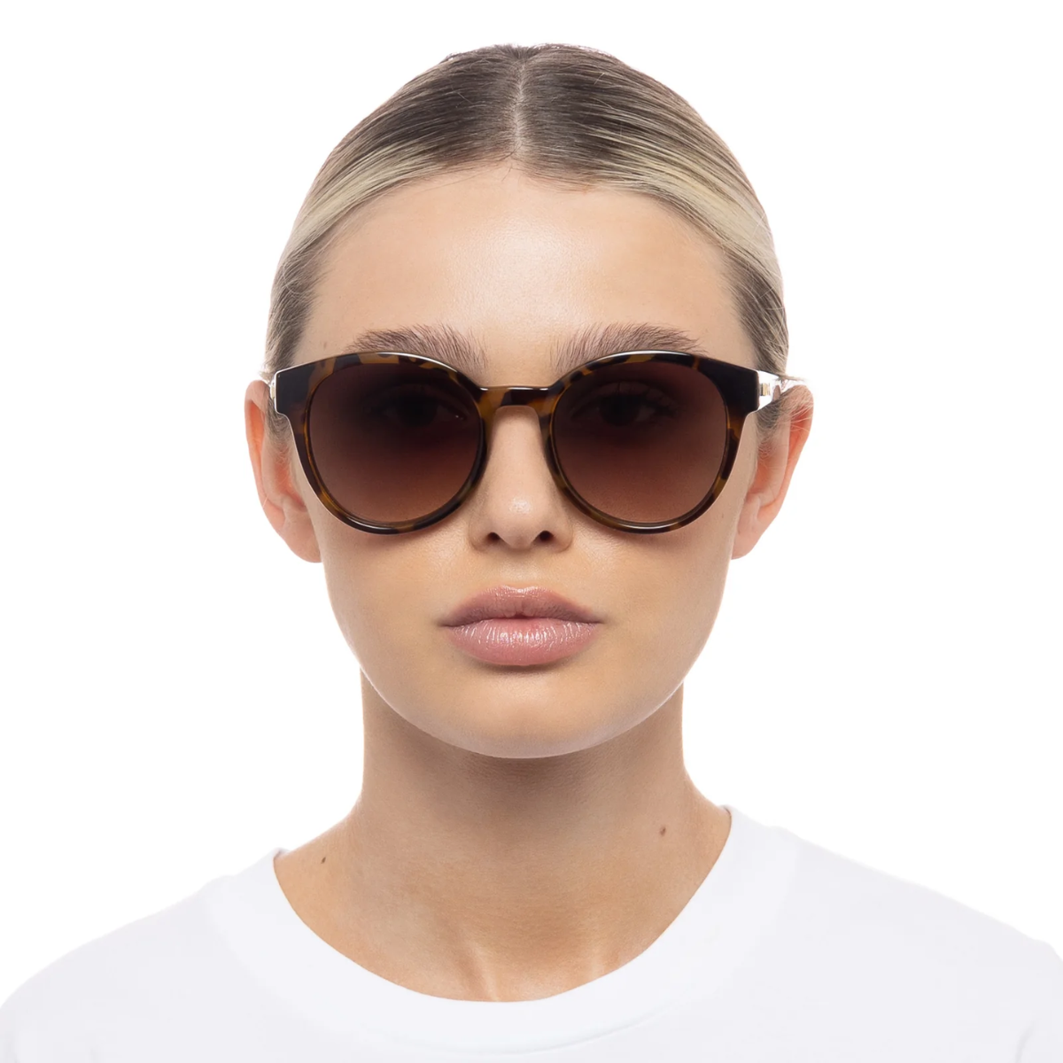 Paramount Milky Tort Sunglasses