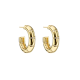 Noor Hoops Gold