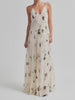 Florala Strap Dress Sand