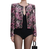 Floral Sequin Jacket